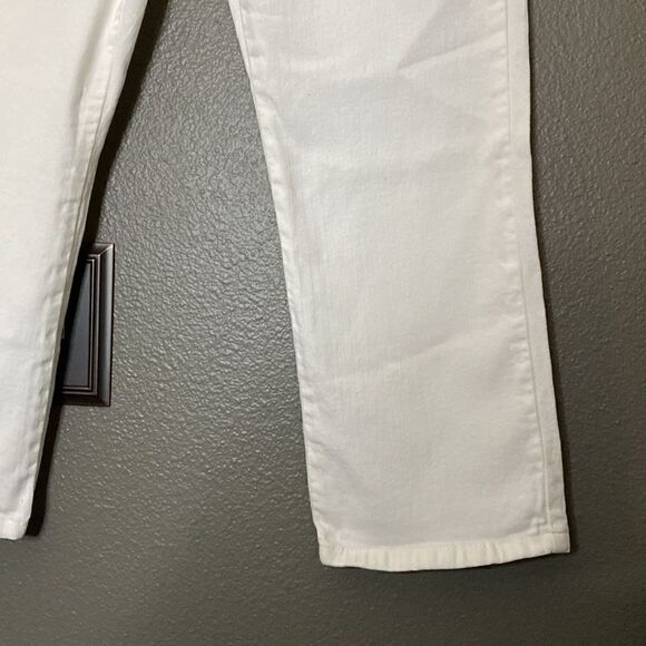MICHAEL KORS WHITE Skinny Stretch Jeans Cropped length - Picture 3 of 12